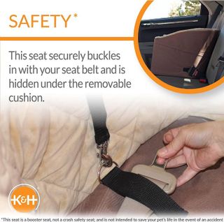 No. 9 - K&H Pet Products Booster Car Seat - 3