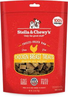 No. 2 - Stella & Chewy's Freeze-Dried Raw Single Ingredient Chicken Breast Treats - 1