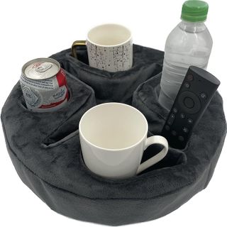 No. 5 - Xchouxer Sofa Cup Holder Pillow - 1