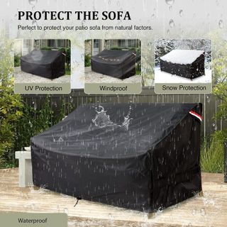 No. 5 - KylinLucky Outdoor Furniture Covers Waterproof - 3