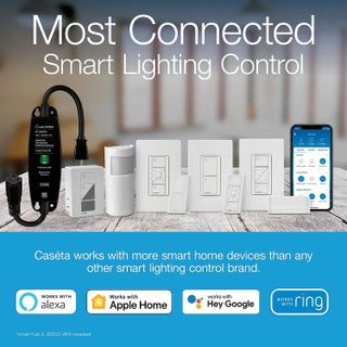 No. 10 - Lutron Caseta Smart Lighting Dimmer Switch - 3