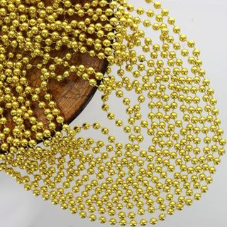 No. 9 - Metallic Gold Bead Necklaces - 4