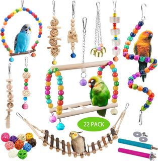 No. 10 - Bird Parakeet Cockatiel Toys - 1