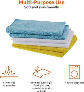No. 5 - Amazon Basics Microfiber Cleaning Cloth - 3