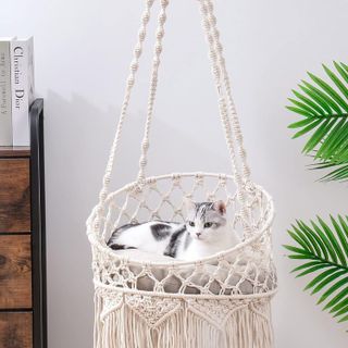 No. 7 - MEWOOFUN Cat Hammock Bed - 1