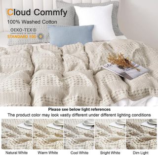 No. 8 - PHF 100% Cotton Waffle Weave Blanket - 4
