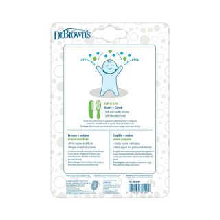 No. 8 - Dr. Brown's Soft and Safe Baby Brush + Comb - 3