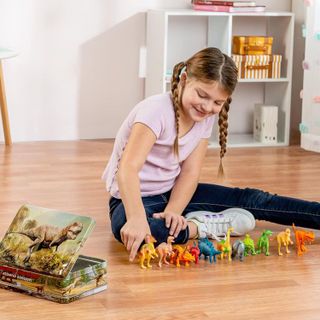 No. 4 - PLAYVIBE Dinosaur Figure Set - 5