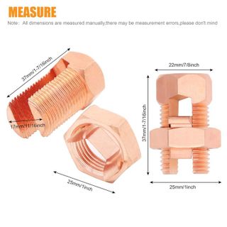 No. 2 - Kuejotty Copper Split Bolt Connector - 5