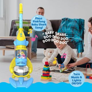 No. 1 - Pinkfong Baby Shark Kid's Toy Vacuum - 5