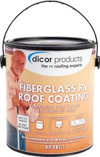 No. 10 - Dicor Fiberglass RV Roof Coating - 1