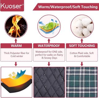 No. 1 - Kuoser Warm Dog Coat - 3