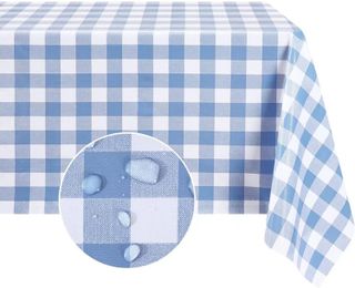 No. 7 - Romanstile Rectangle Vinyl PVC Tablecloth - 1