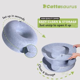 No. 10 - Cattasaurus Peekaboo Cat Cave - 5