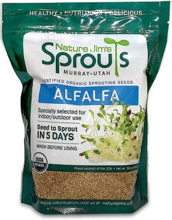 No. 9 - Nature Jims Sprouts Alfalfa Seeds - 1