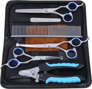 No. 7 - TOPGOOSE Dog Grooming Scissors Set - 2