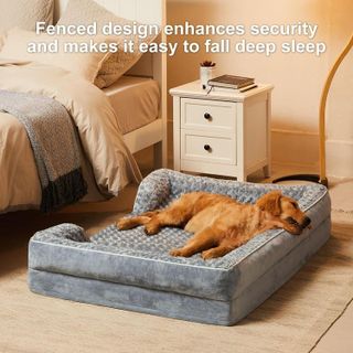 No. 3 - WNPETHOME Dog Beds for Extra Large Dogs - 4