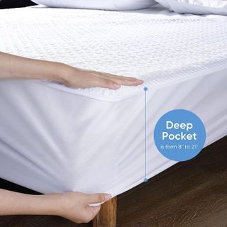 No. 4 - Hanherry 100% Waterproof Mattress Protector - 4