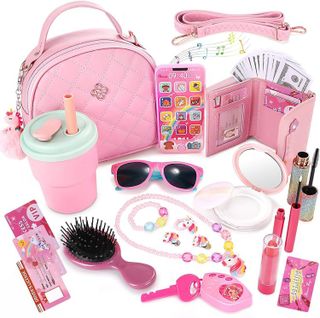 No. 6 - Kids Play Purse and Makeup Set - 1