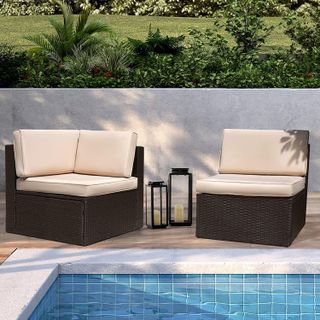 No. 1 - Devoko Patio Furniture Sofa Sets - 4