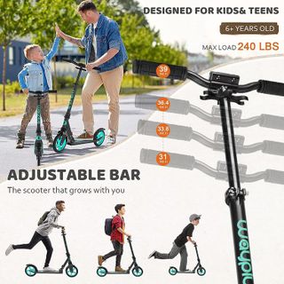 No. 3 - WAYPLUS Kick Scooter - 3