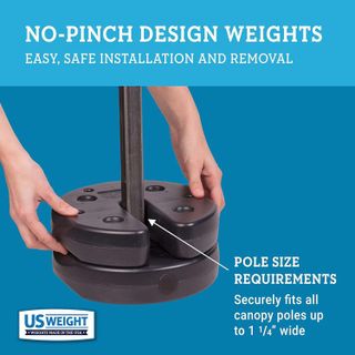 No. 1 - US Weight Tailgater Canopy Weights Set of 4 - 5