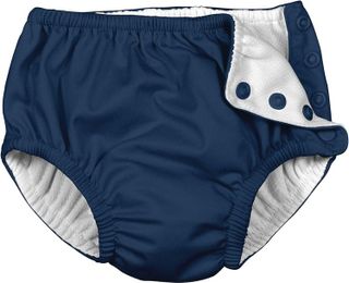 No. 9 - i play. Baby-Girls Ruffle Snap Reusable Absorbent Swimsuit Diaper - 1