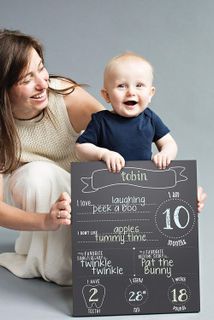 No. 8 - Pearhead Baby Milestone Chalkboard - 5