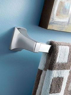 No. 5 - Moen Donnor Collection Chrome Bathroom Hand-Towel Ring - 2