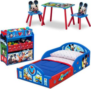 No. 7 - Mickey Mouse 5-Piece Toddler Bedroom Set - 1