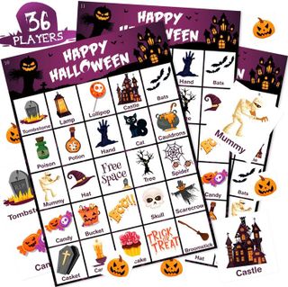 No. 9 - Halloween Bingo Game Set - 1