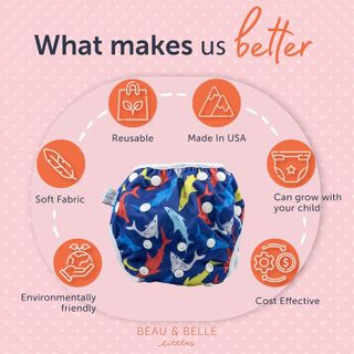 No. 8 - Reusable Baby Swim Diapers - 4