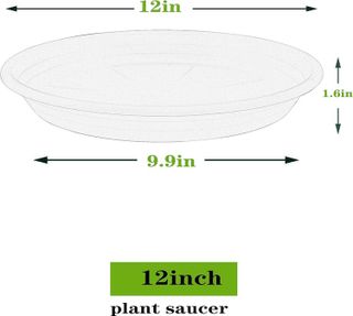 No. 5 - SAUCERHOME Plant Saucer Pot Tray - 2