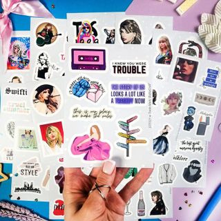 No. 5 - Pop Singer Taylor Stickers Pack - 5