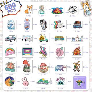 No. 9 - Arme 600 PCS Stickers Pack - 2