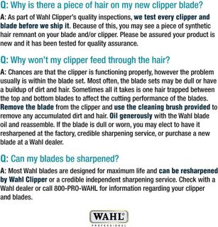 No. 7 - WAHL Professional Animal Standard Adjustable Replacement Blade Set - 2