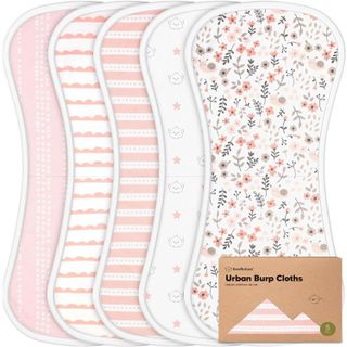 No. 1 - 5-Pack Organic Burp Cloths - 1