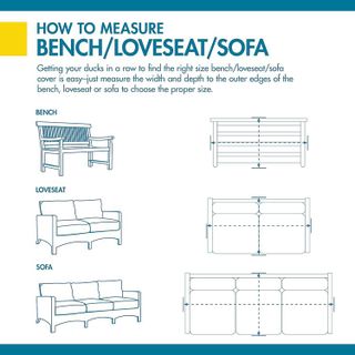 No. 8 - Duck Covers Ultimate Waterproof Patio Loveseat Cover - 4