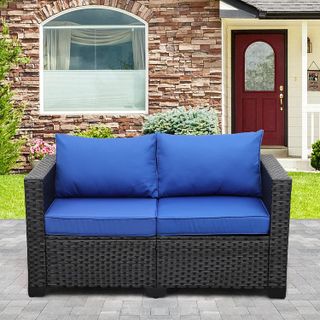 No. 8 - Rattaner Patio PE Wicker Sofa - 1