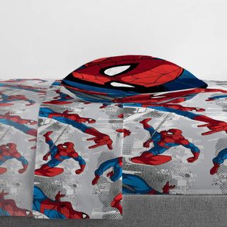 No. 4 - Marvel Spiderman Burst 4 Piece Twin Bed Set - 4