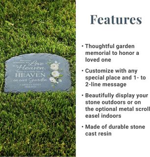 No. 4 - Let's Make Memories Memorial Garden Stone - 3