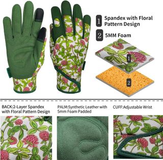 No. 6 - MSUPSAV Thorn Proof&Puncture Resistant Gardening Gloves with Grip - 2