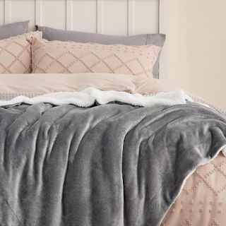 No. 2 - Bedsure Sherpa Fleece Throw Blanket - 4