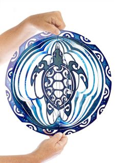 No. 2 - Tribal Turtle Wind Spinner - 2