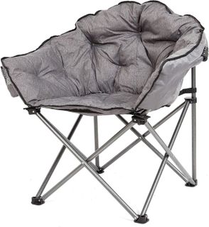 No. 5 - MacSports C932S-129 Padded Cushion Outdoor Folding Lounge Patio Club Chair - 3