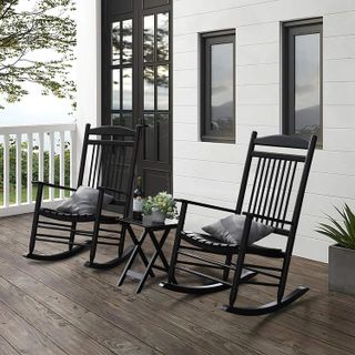 No. 7 - MUPATER Outdoor Rocking Chair Set - 2