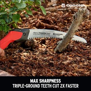 No. 9 - Corona Tools 10-Inch RazorTOOTH Folding Pruning Saw - 3