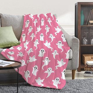 No. 9 - Pink Ghosts Blanket - 1