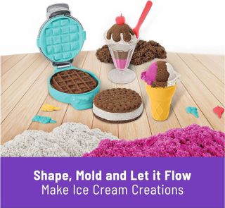 No. 6 - Kinetic Sand Ice Cream Playset - 3