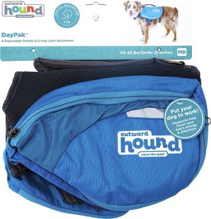 No. 7 - Outward Hound DayPak Blue Dog Saddleback Backpack - 2